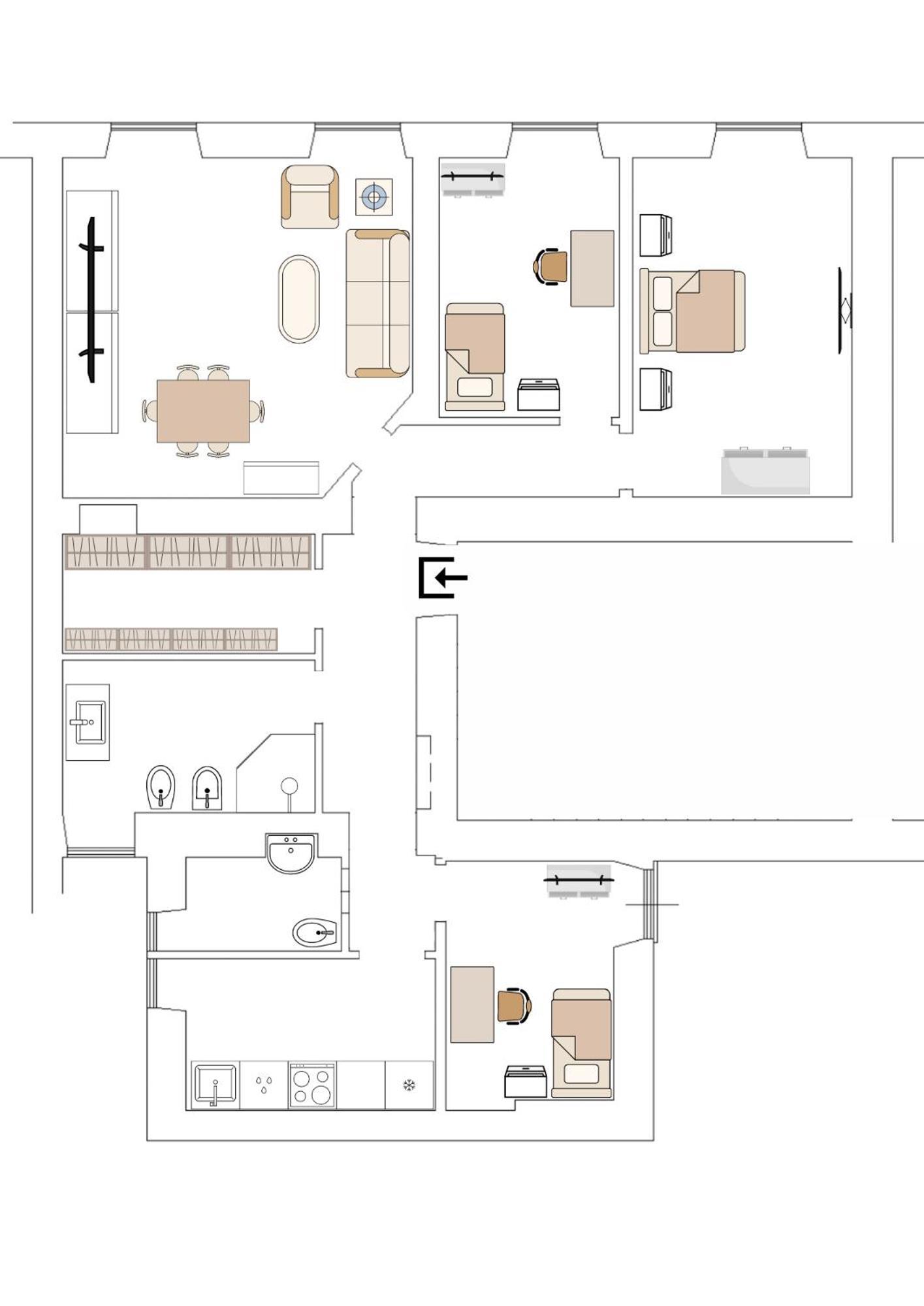Апартаменты Washington Townhouse - Roma Statuto Экстерьер фото